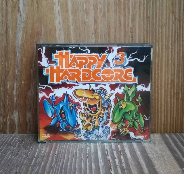 HAPPY HARDCORE 3 CD Arcade Thunderdome Id&t (Hardcore/Gabber) EUR